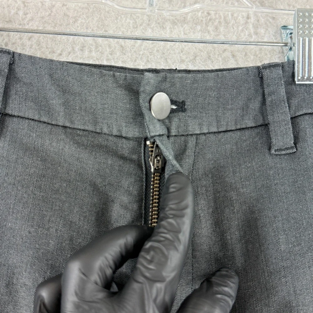 Lululemon ABC Classic Fit Pant Mens Size 34 Gray Casual Straight Leg Career Work